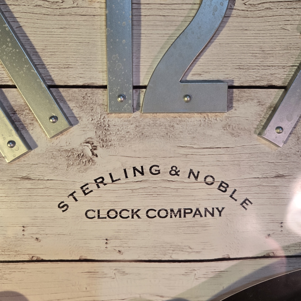 Better Homes & Gardens Indoor 20" Farmhouse Analog Wall Clock - Picture 5 of 10